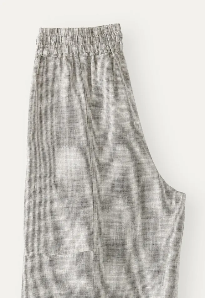 Women Drawstring Trousers Mink Brown Poetry Fashion Trousers and Shorts