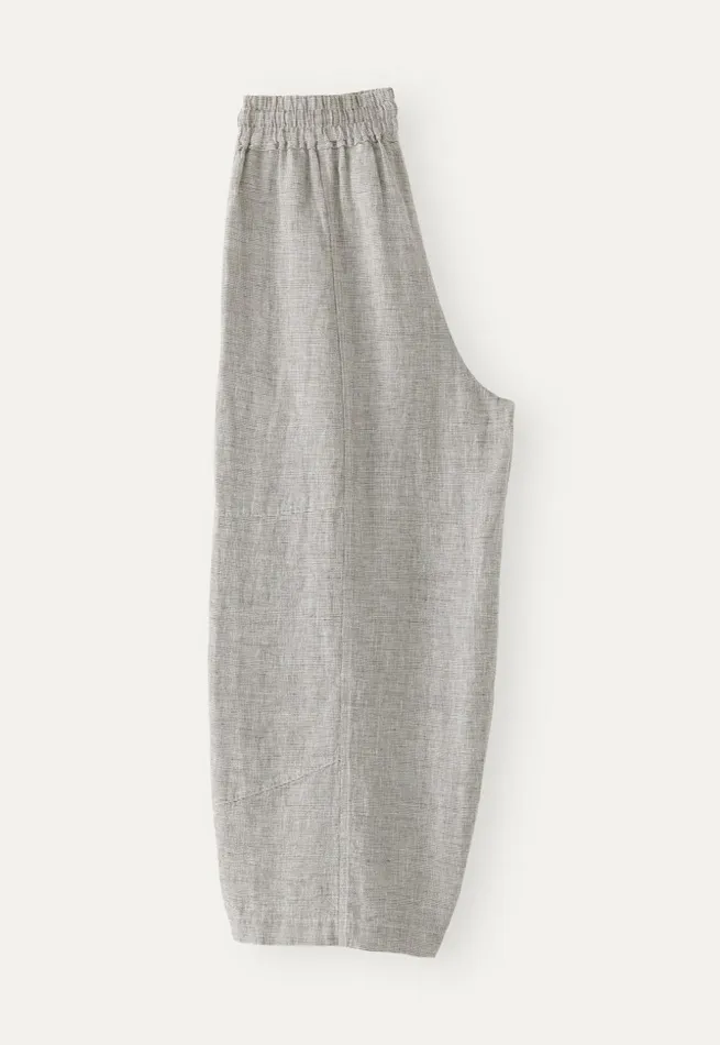 Women Drawstring Trousers Mink Brown Poetry Fashion Trousers and Shorts