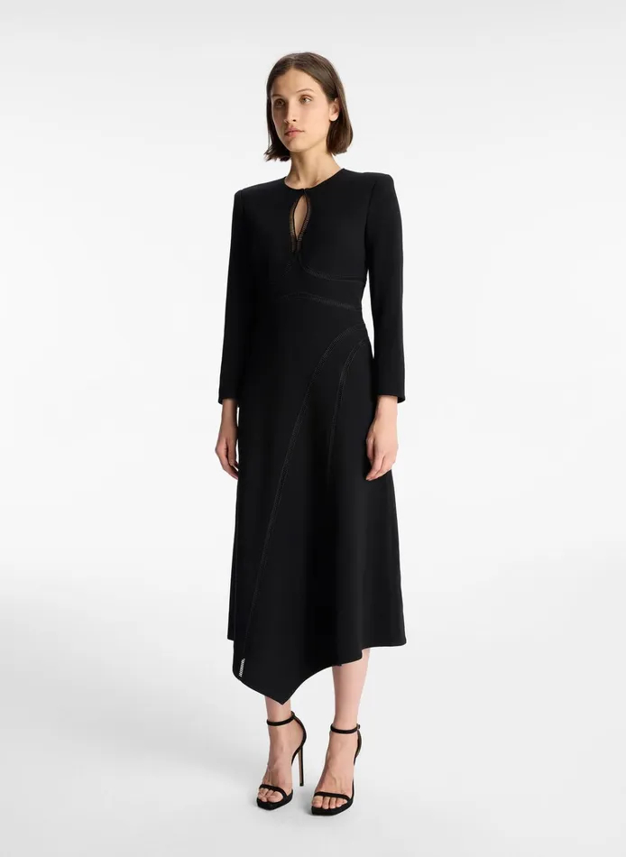 Women Dresses ALC Xenia Midi Dress Black
