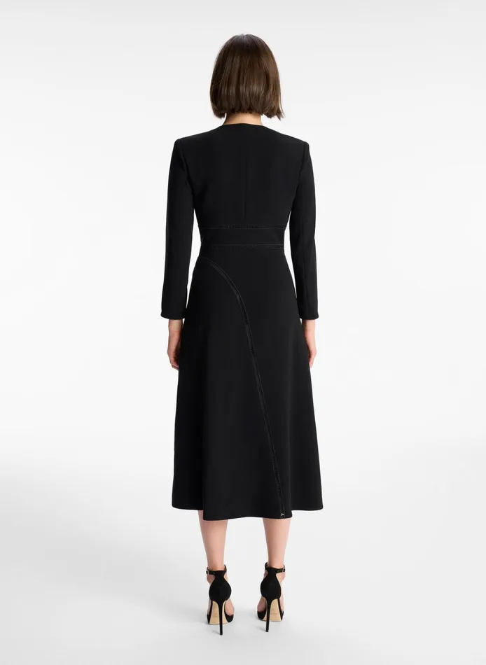 Women Dresses ALC Xenia Midi Dress Black
