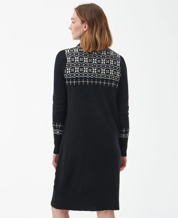 Women Dresses and Skirts Barbour Herring Knitted Dress Classic Black Women Dresses and Skirts Barbour Herring Knitted Dress Classic Black