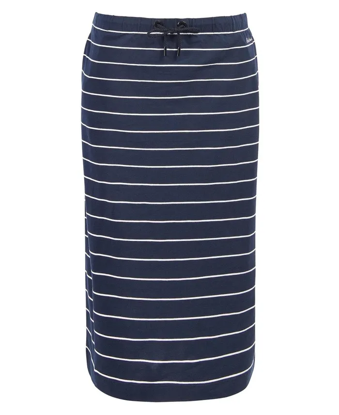 Women Dresses and Skirts Barbour Overland Skirt Navy Stripe Women Dresses and Skirts Barbour Overland Skirt Navy Stripe