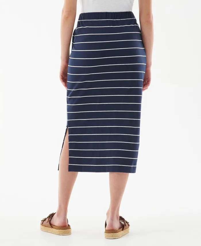 Women Dresses and Skirts Barbour Overland Skirt Navy Stripe Women Dresses and Skirts Barbour Overland Skirt Navy Stripe
