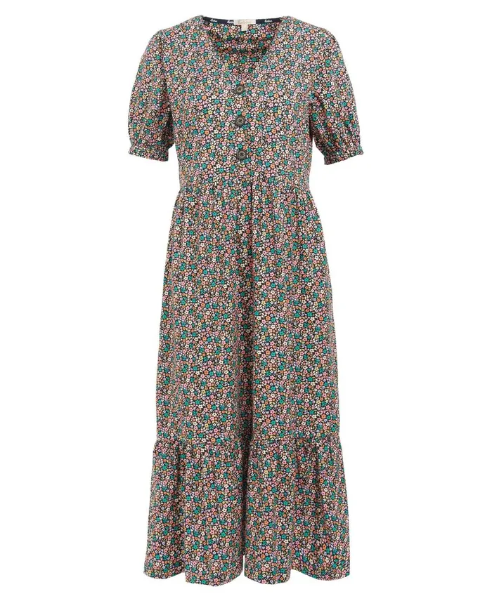 Women Dresses and Skirts Barbour Pansy Midi Dress Classic Multi Women Dresses and Skirts Barbour Pansy Midi Dress Classic Multi