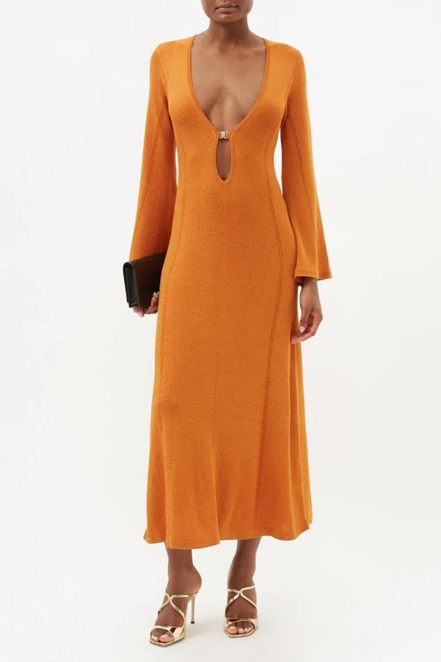 Women Dresses DODO BAR OR Juna Dress Orange