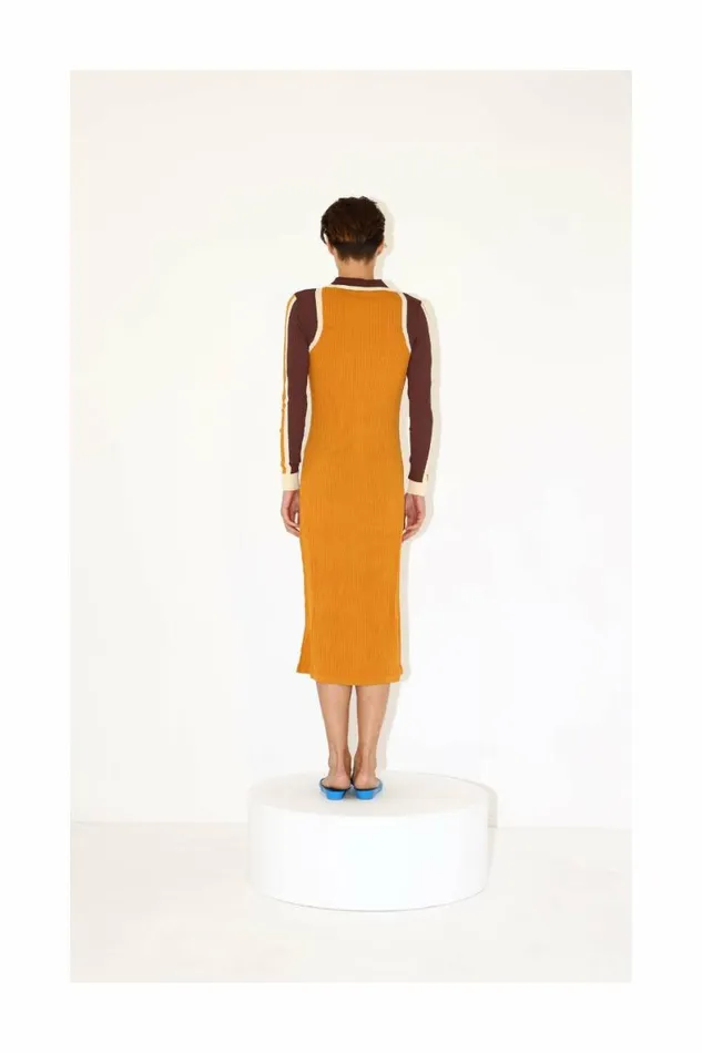 Women Dresses DODO BAR OR Kelly Dress Brown Orange Combo