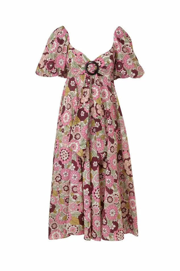 Women Dresses DODO BAR OR Mor Dress F3 Pink