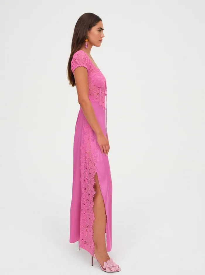 Women Dresses For Love and Lemons Casey Maxi Dress Pink Women Dresses For Love and Lemons Casey Maxi Dress Pink
