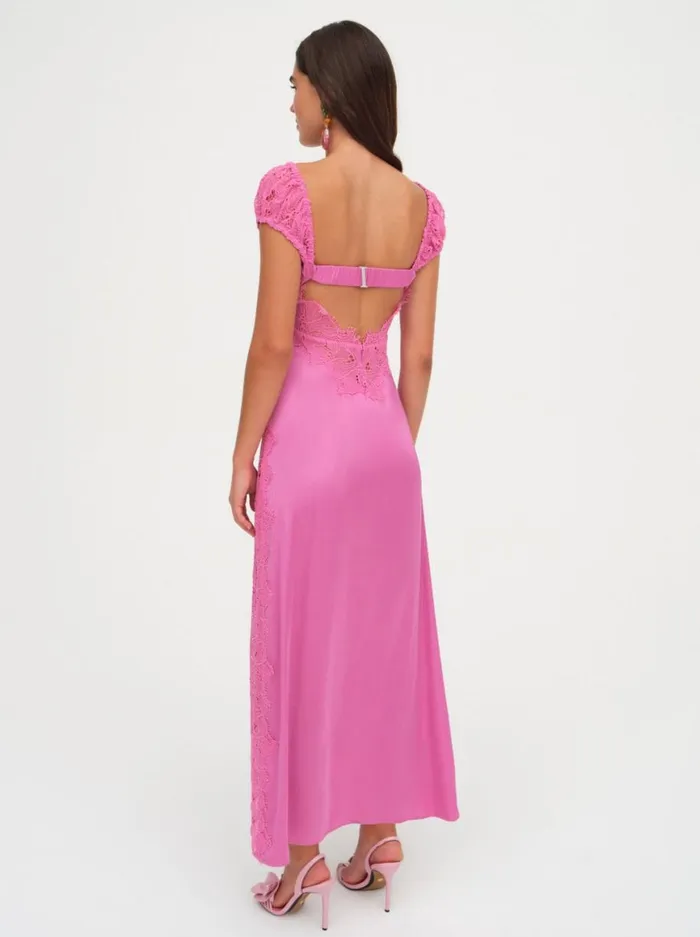 Women Dresses For Love and Lemons Casey Maxi Dress Pink Women Dresses For Love and Lemons Casey Maxi Dress Pink