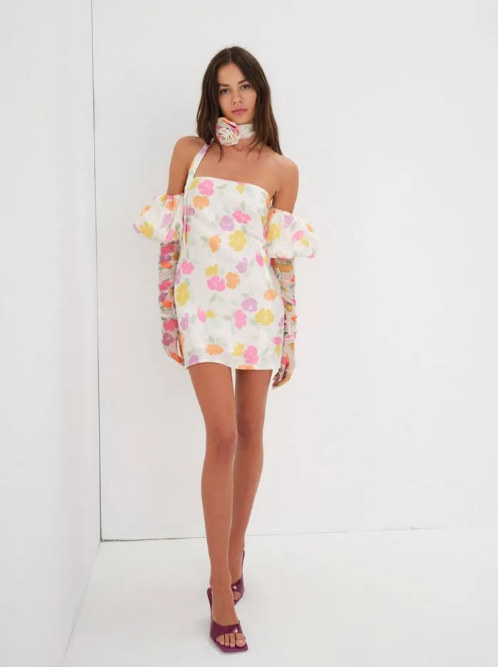 Women Dresses For Love and Lemons Hazel Mini Dress Multi