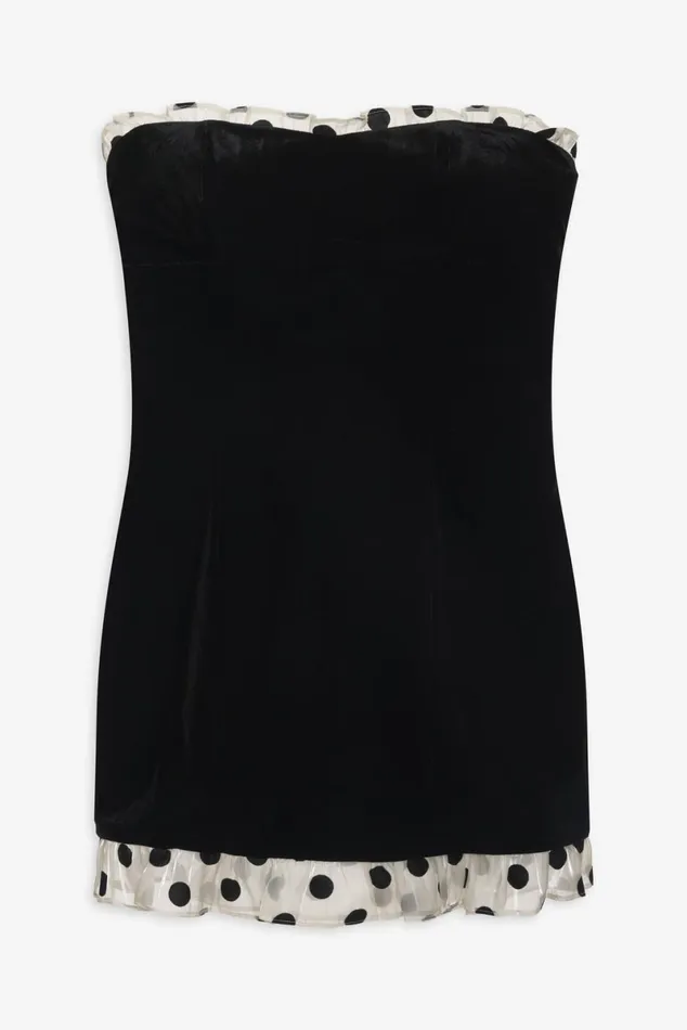 Women Dresses For Love and Lemons Melrose Mini Dress Black Women Dresses For Love and Lemons Melrose Mini Dress Black
