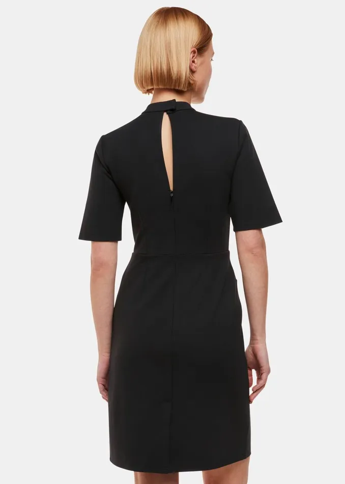 Women Dresses Whistles Black Alma Ponte Shift Dress