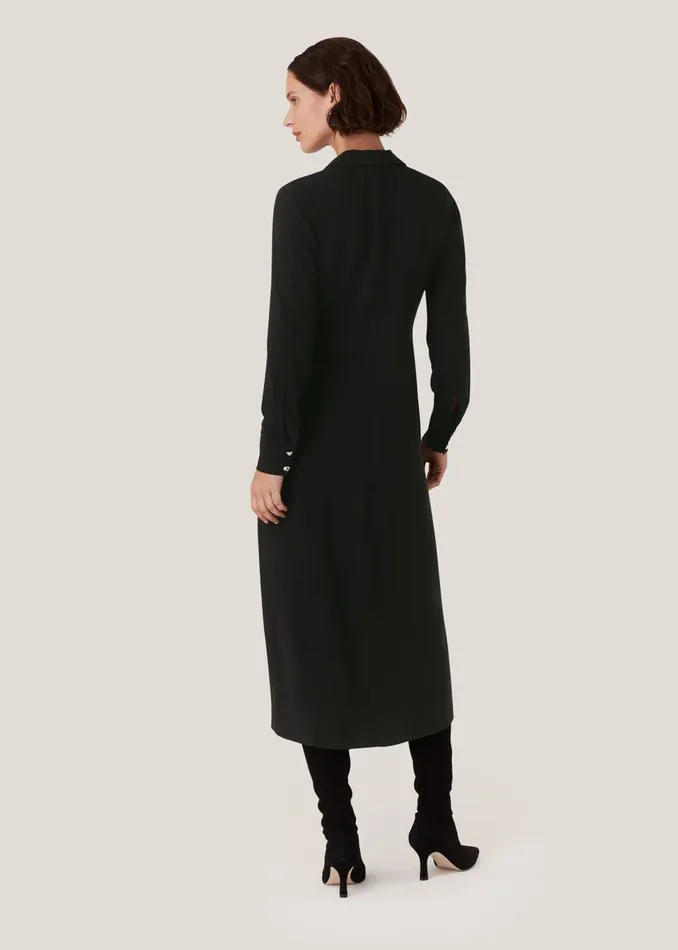 Women Dresses Whistles Black Elena Shirt Dress