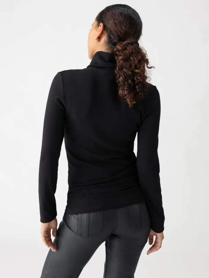 Women Essential Turtleneck Top Black Sanctuary Clothing Tees and Tops Women Essential Turtleneck Top Black Sanctuary Clothing Tees and Tops