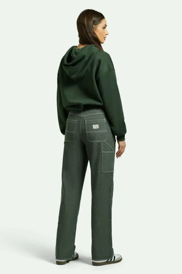 Women Essex Painter Pant Deep Forest Brixton Pants
