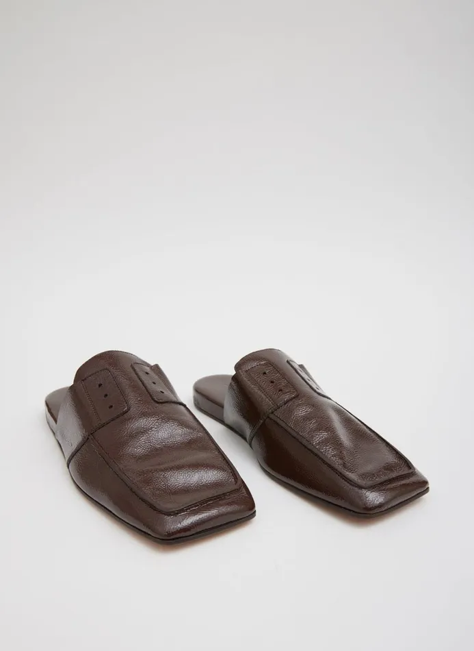 Women Flats Tibi Granger Slide Brown
