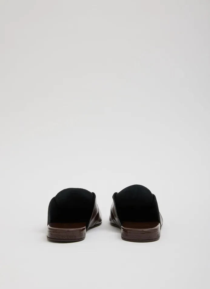 Women Flats Tibi Granger Slide Brown