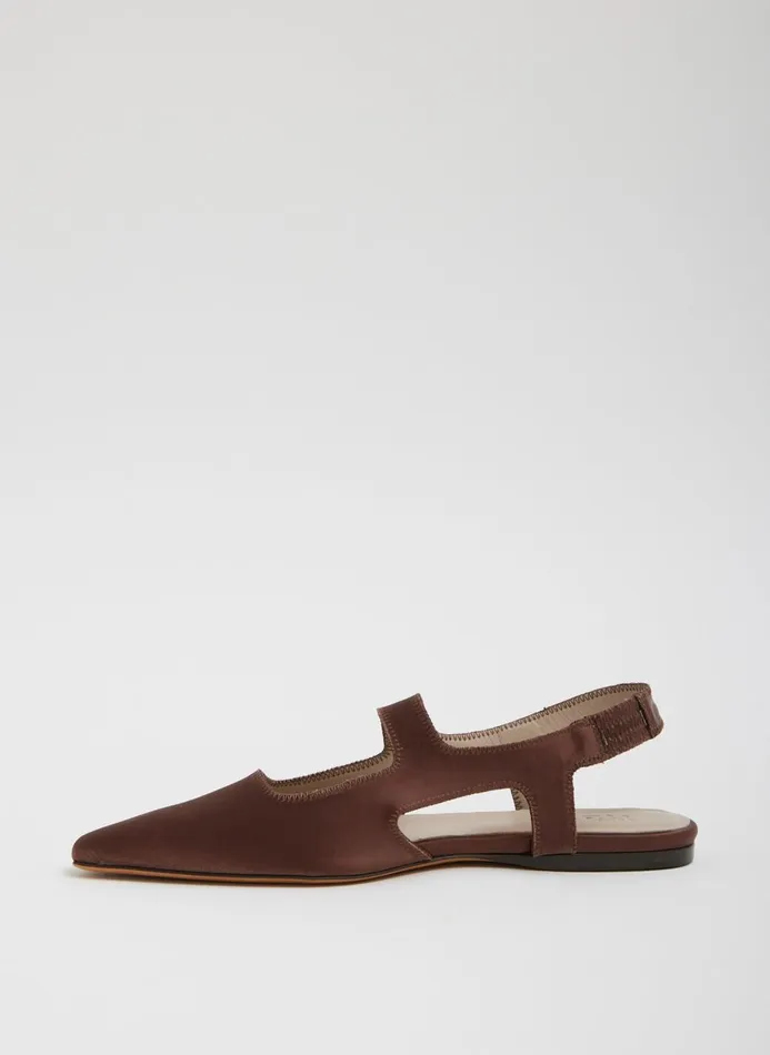 Women Flats Tibi Malcolm Flat Brown