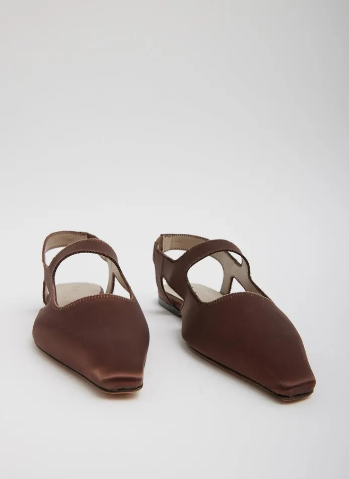 Women Flats Tibi Malcolm Flat Brown