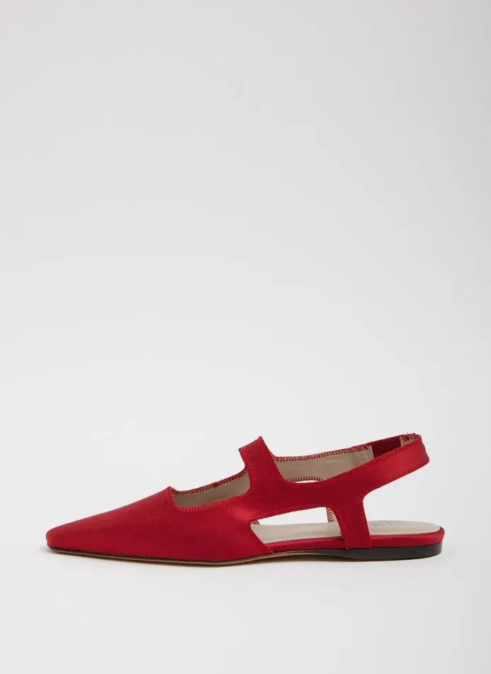 Women Flats Tibi Malcolm Flat Red