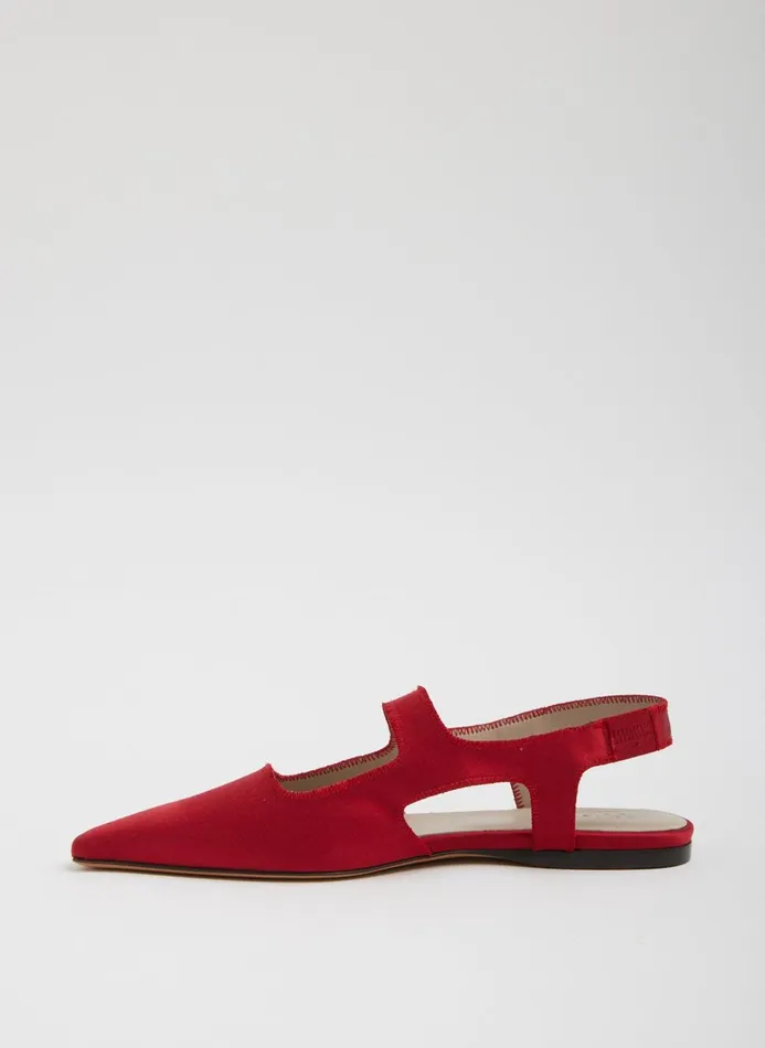 Women Flats Tibi Malcolm Flat Red