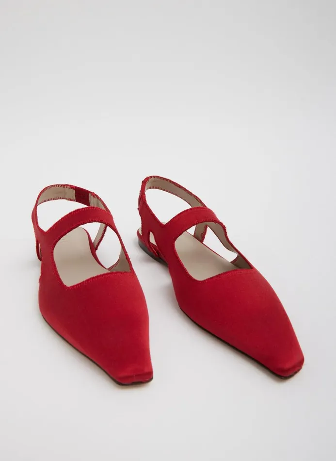Women Flats Tibi Malcolm Flat Red