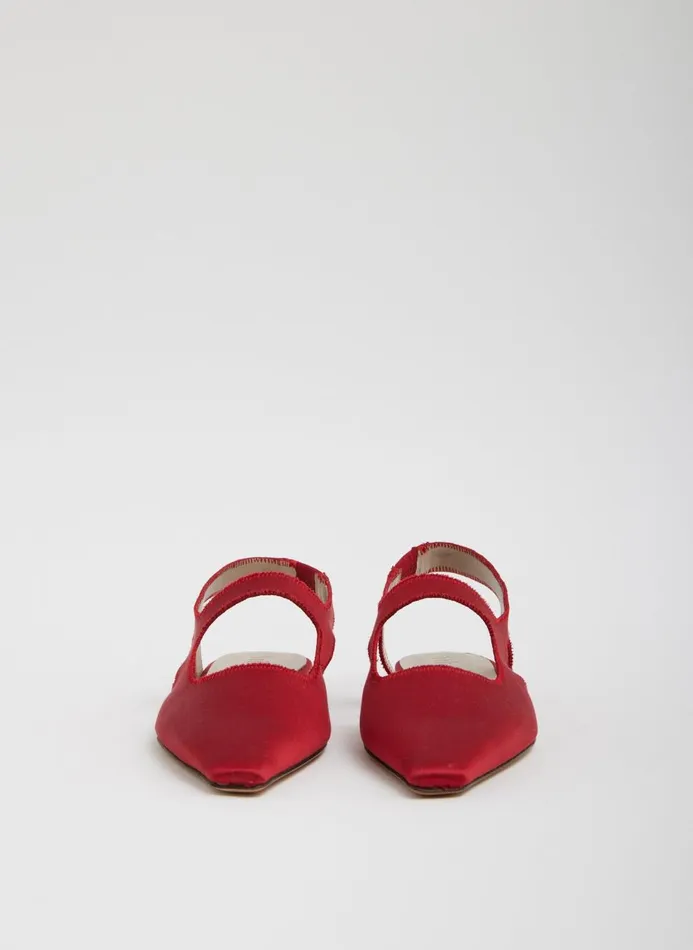 Women Flats Tibi Malcolm Flat Red