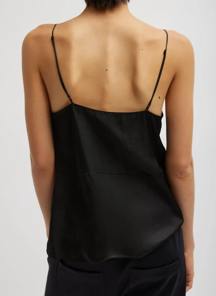Women Fundamentals Tibi The Slip Cami Black