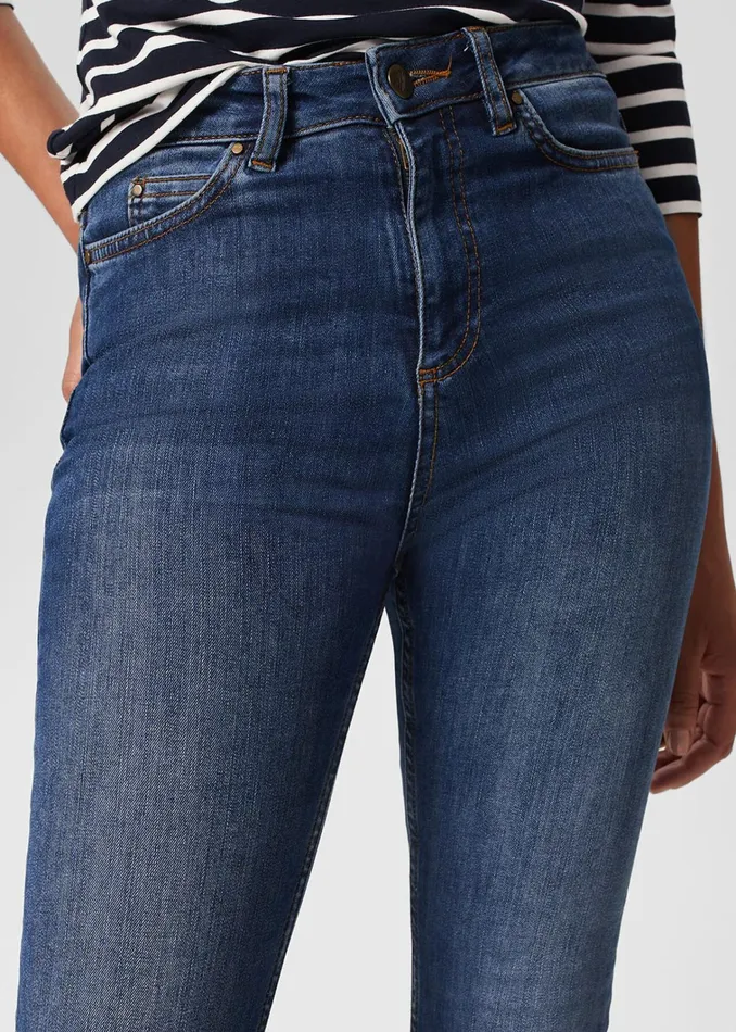 Women Gia Sculpting Jeans Mid Wash Hobbs Jeans