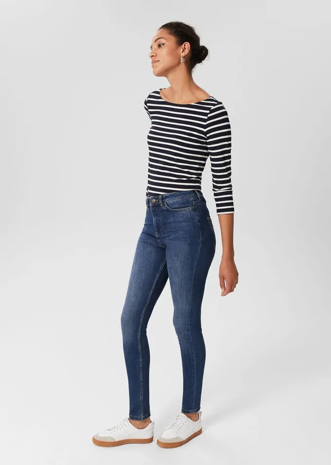 Women Gia Sculpting Jeans Mid Wash Hobbs Jeans