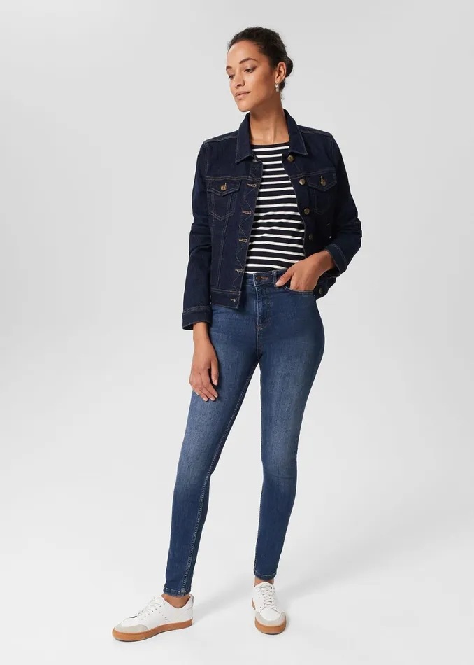 Women Gia Sculpting Jeans Mid Wash Hobbs Jeans