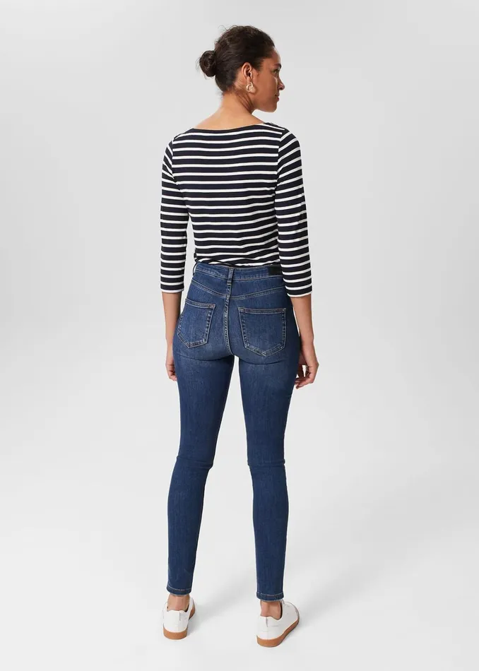 Women Gia Sculpting Jeans Mid Wash Hobbs Jeans