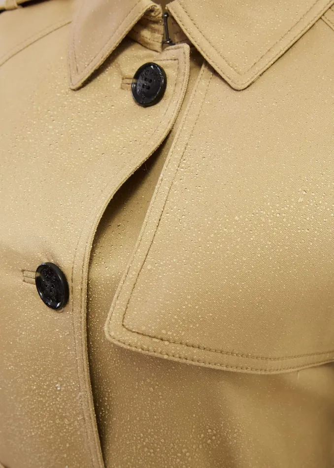Women Hallie Shower Resistant Trench Coat Fawn Beige Hobbs Coats and Jackets