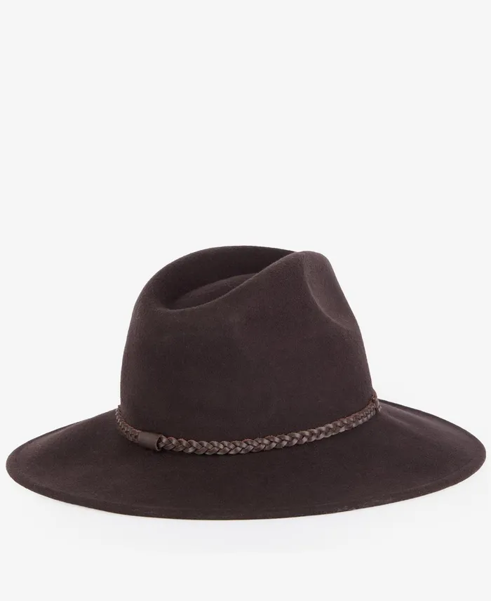 Women Hats Barbour Tack Fedora Olive Melange Women Hats Barbour Tack Fedora Olive Melange