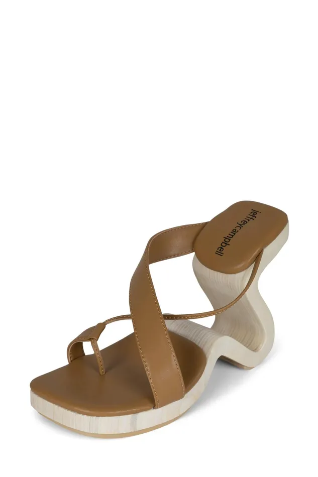 Women Heel Jeffrey Campbell ARBELOS Natural