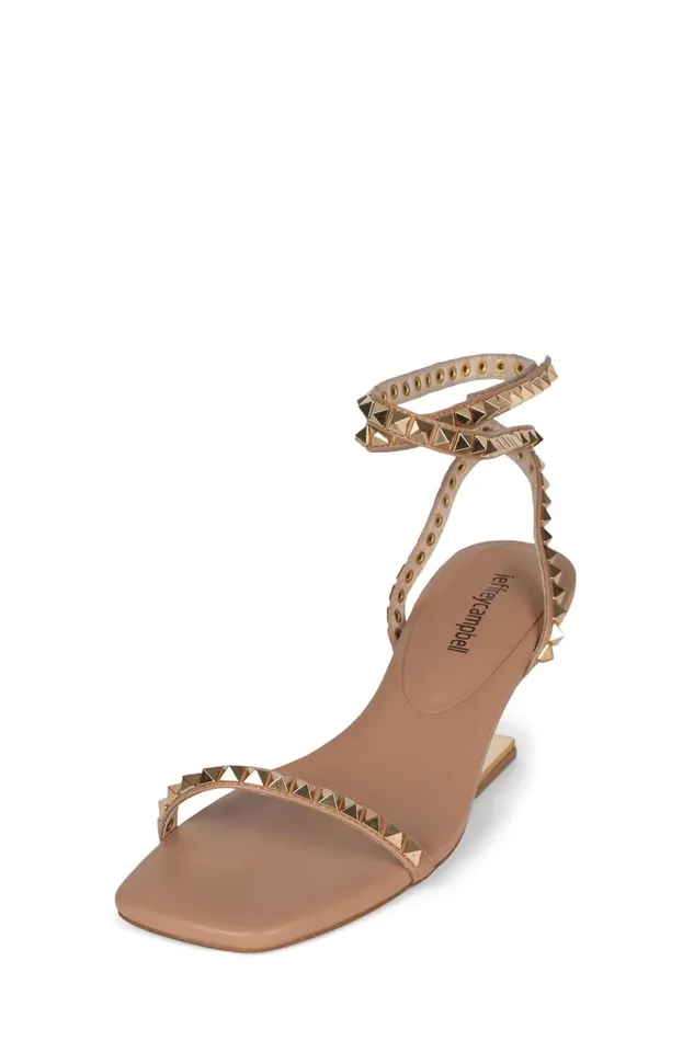 Women Heel Jeffrey Campbell LUXORLB Beige Gold