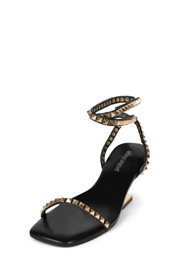 Women Heel Jeffrey Campbell LUXORLB Beige Gold