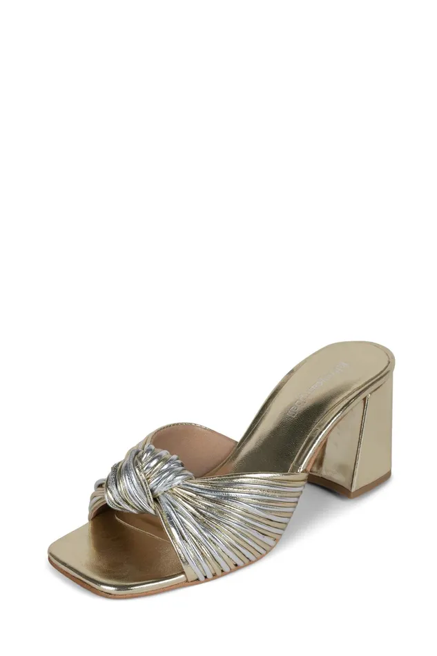 Women Heel Jeffrey Campbell MELONGER2 Silver Gold