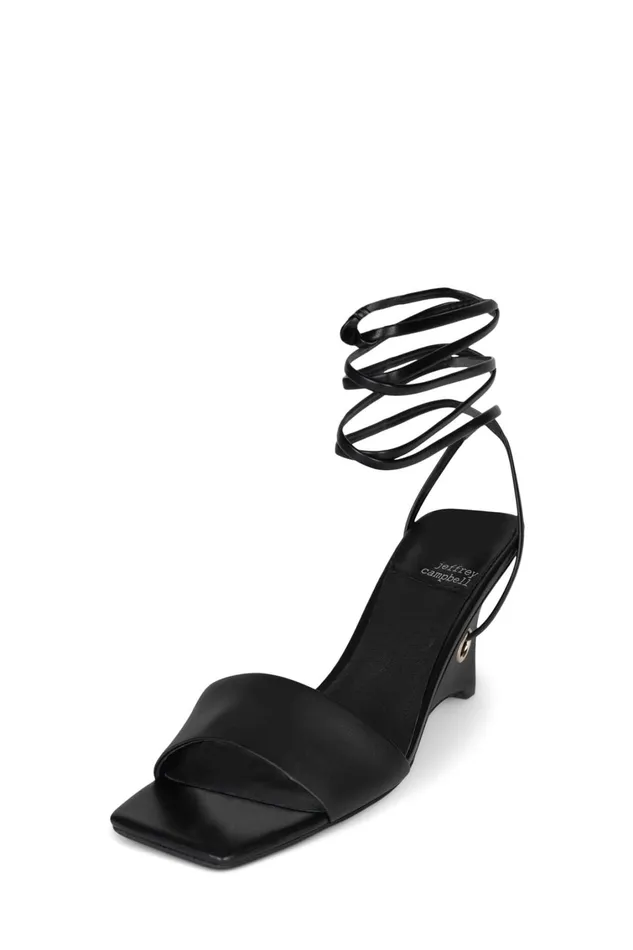Women Heel Jeffrey Campbell READY2GO Black Gold