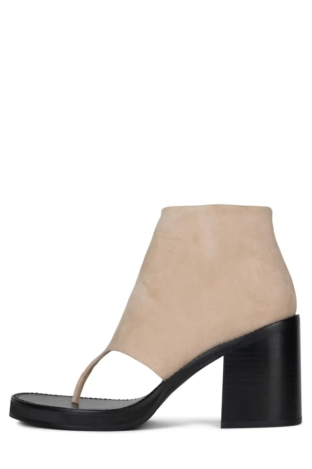 Women Heel Jeffrey Campbell TRUST Rust Suede