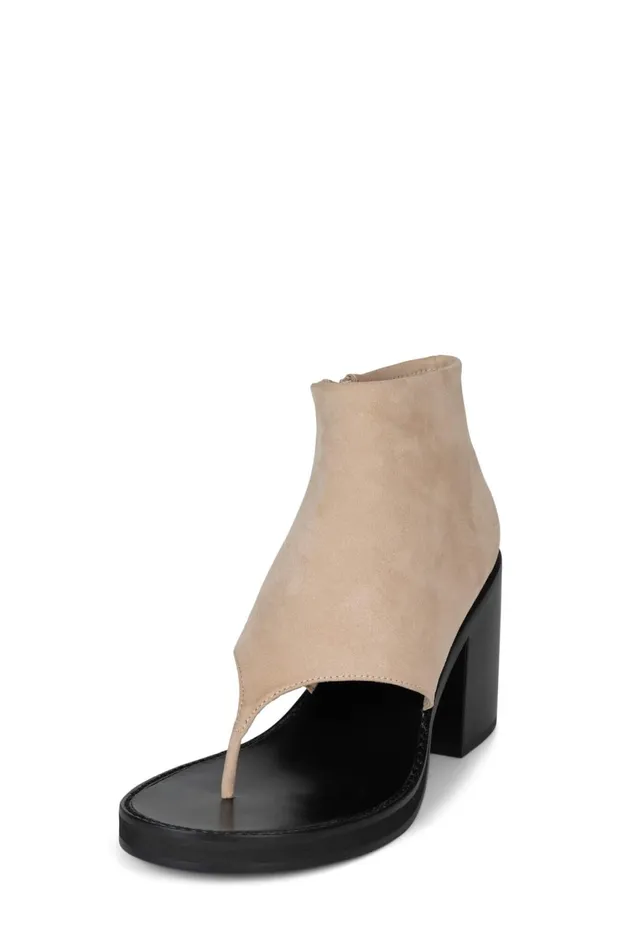 Women Heel Jeffrey Campbell TRUST Rust Suede