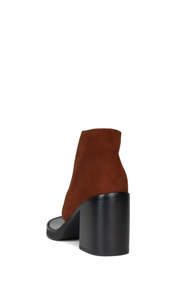 Women Heel Jeffrey Campbell TRUST Rust Suede