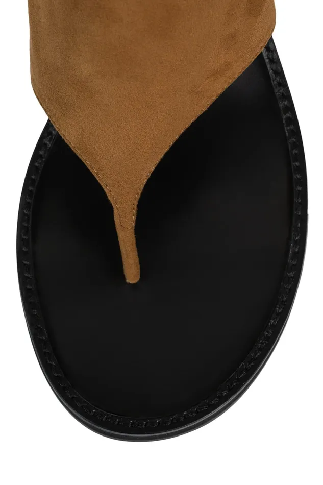 Women Heel Jeffrey Campbell TRUST Rust Suede