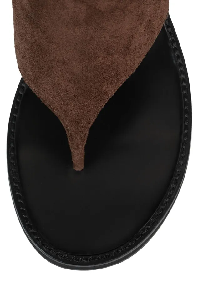 Women Heel Jeffrey Campbell TRUST Rust Suede