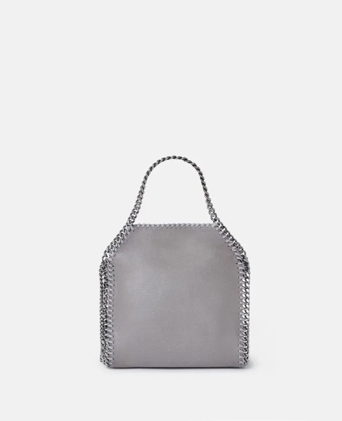 Women Iconic Falabella Stella McCartney Falabella Lips Mini Tote Bag Grey