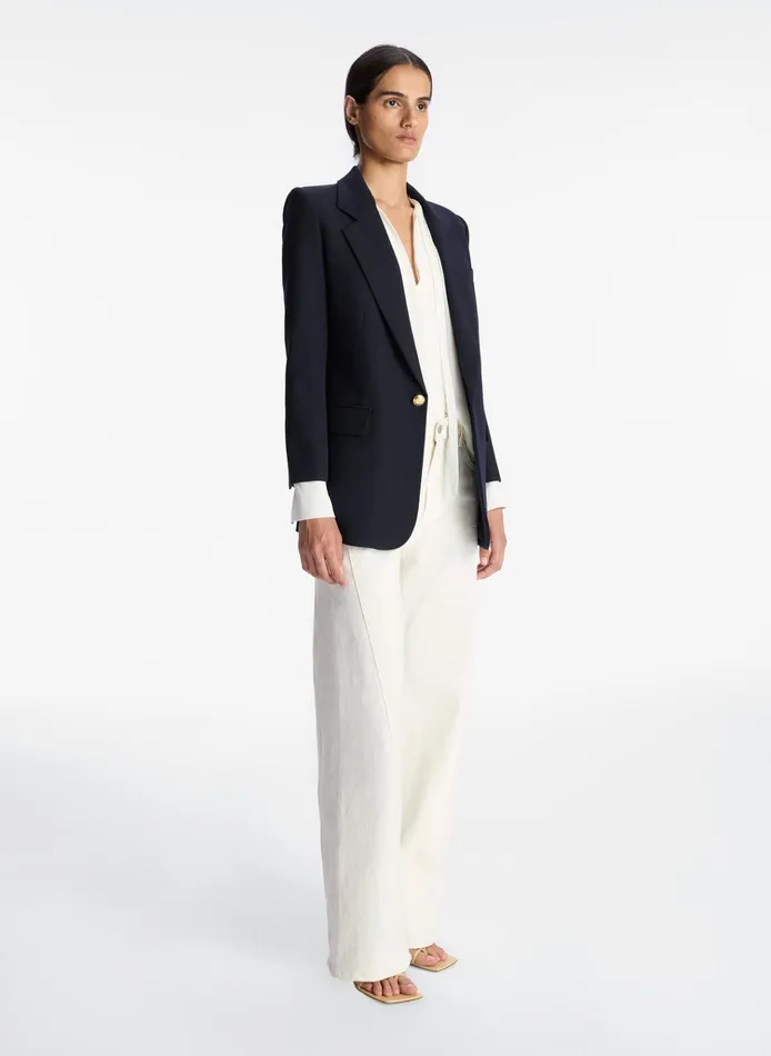 Women Jackets and Coats ALC Davin Tailored Jacket Midnight