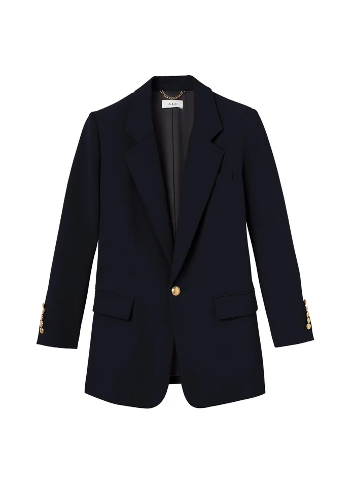 Women Jackets and Coats ALC Davin Tailored Jacket Midnight