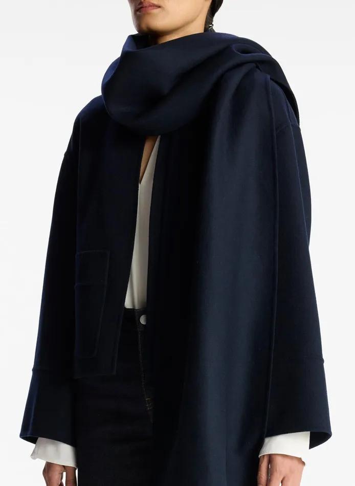 Women Jackets and Coats ALC Finley Wool Jacket Navy