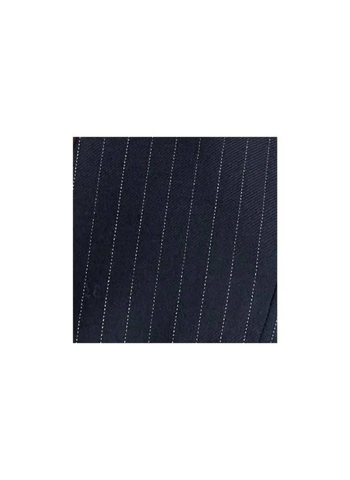 Women Jackets and Coats ALC Woodson Pinstripe Vest Navy
