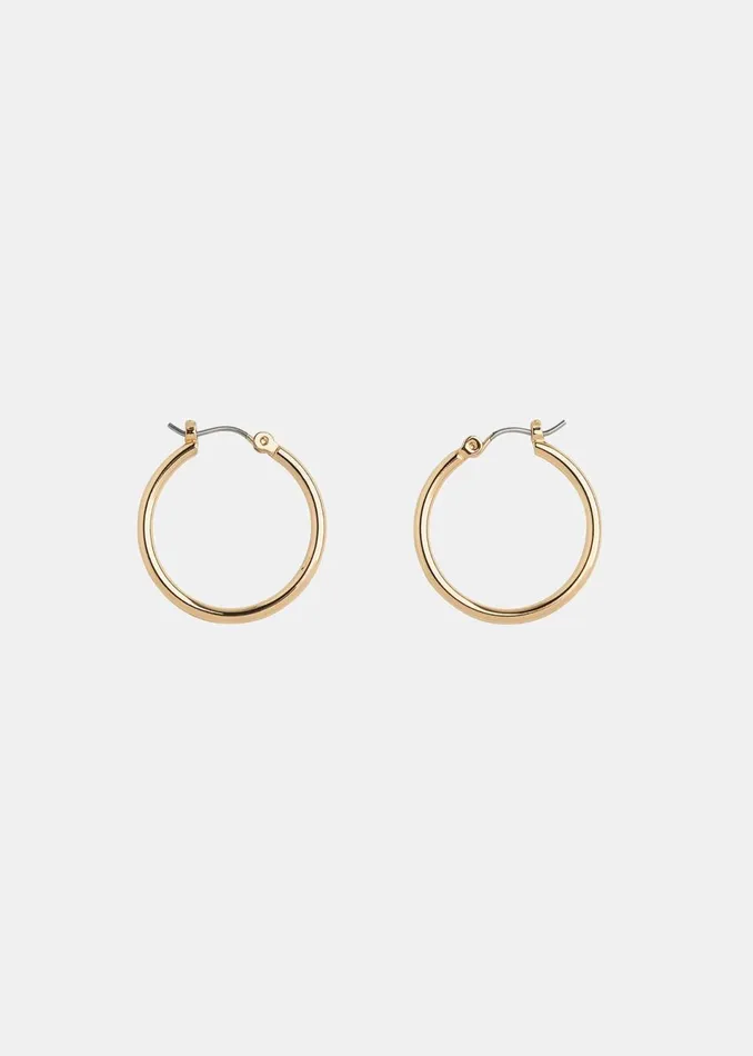 Women Jewellery Whistles Gold Classic Hoop Earring